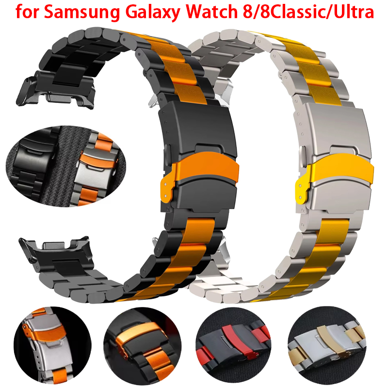 Luxury Watch Galaxy - 高級ステンレス鋼バンドサムスンギャラクシー時計 8 40 ミリメートル 44 ミリメートル/8
