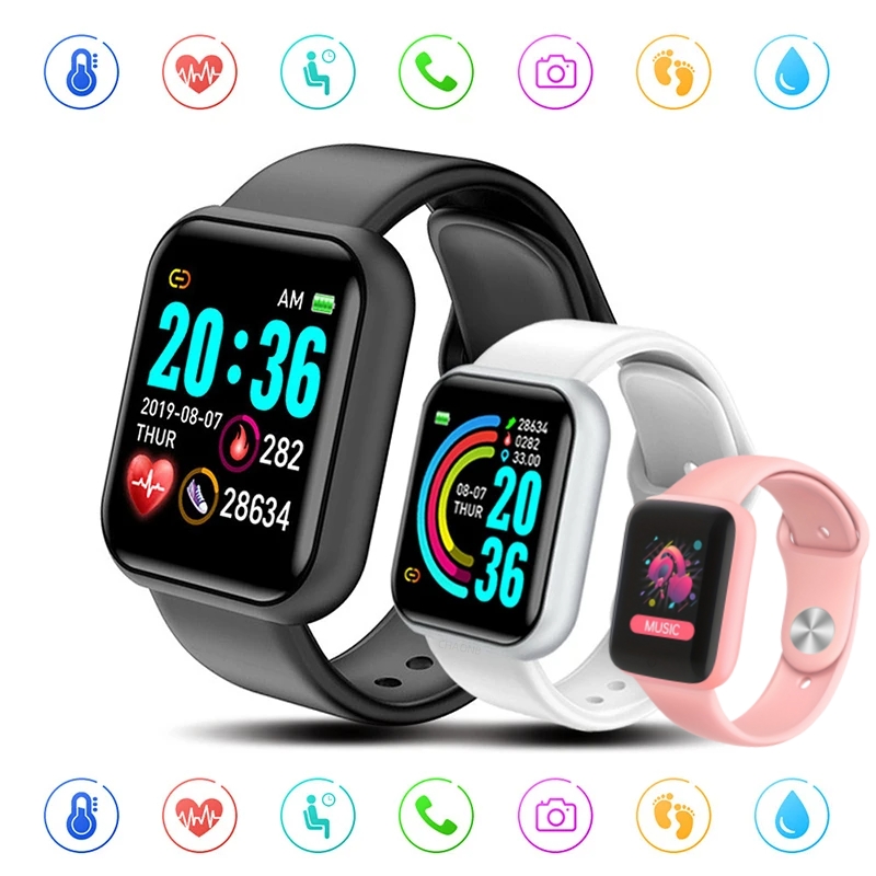 Open Heart Watch - Bluetoothスマートスポーツウォッチ,防水フィットネスブレスレット,血圧,心拍数,睡眠モニター,カラーディスプレイ,ライフ