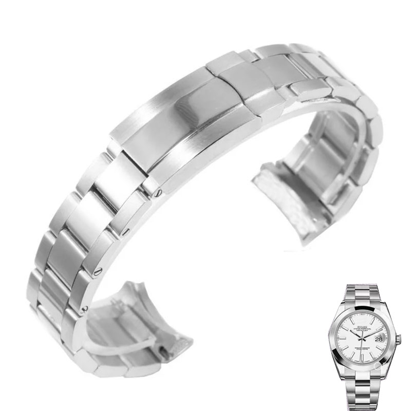 Rolex Watch Datejust - 時計バンドロレックスオイスターパーペチュアルデイトジャストデイトナサブマリーナ高級メンズ時計ストラップステンレス 904L スチールブレスレット 20 ミリメートル 21