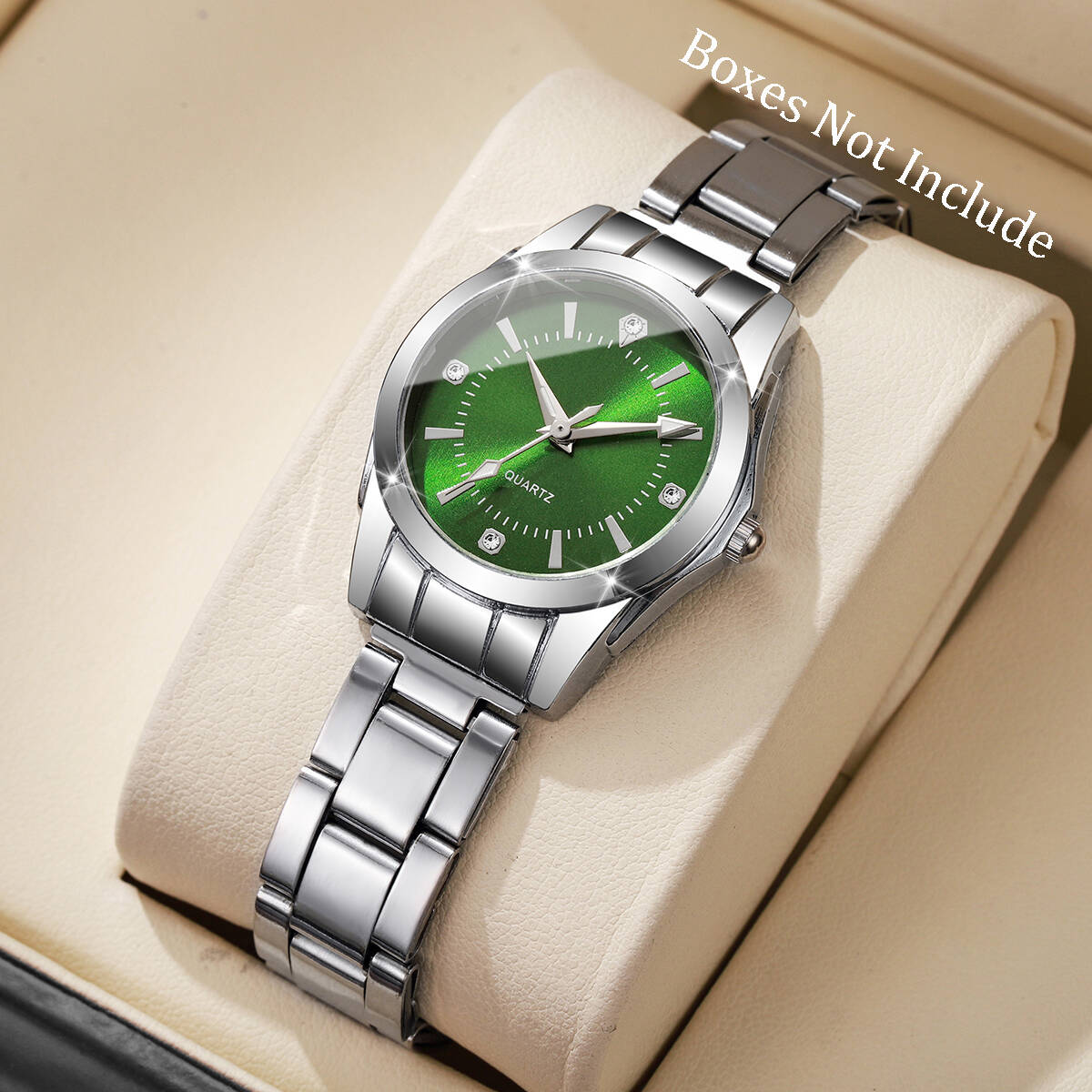 Luxury Watch Gift Box - 高級ラインストーンの女性の腕時計カジュアルクォーツ腕時計レディース時計リロイ Mujer (箱なし)