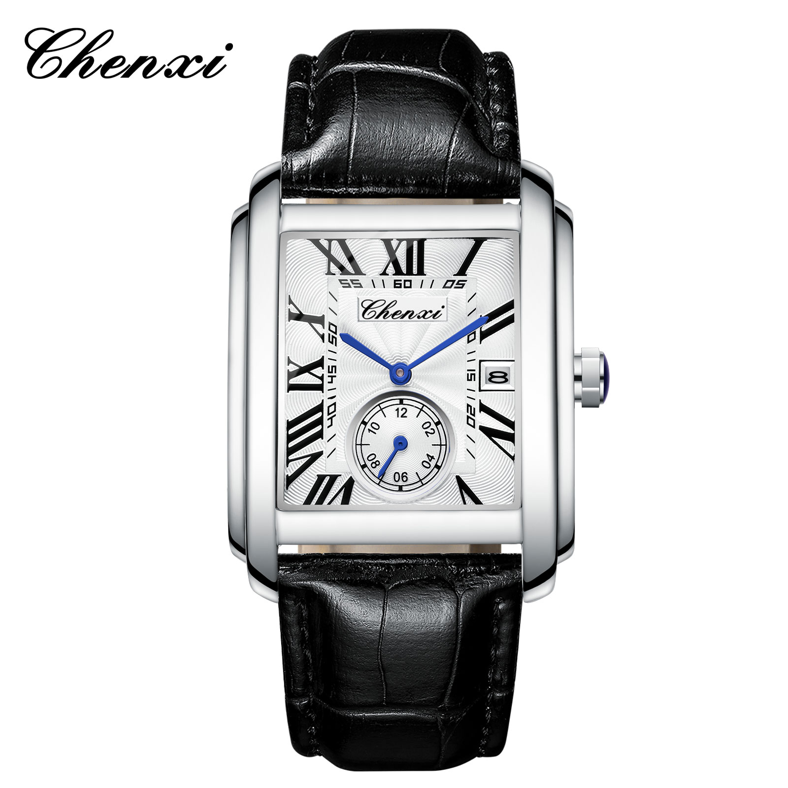 Chenxi 8216 新ファッションボーイクラシック長方形 - Luxury Watch Mockup のレビューと価格