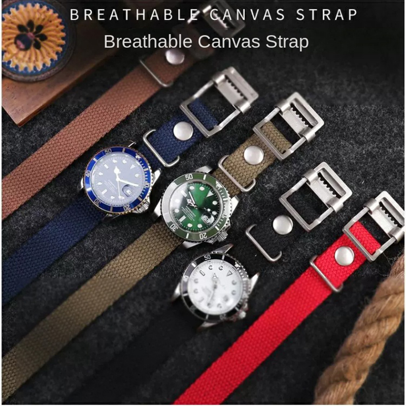 20mm 22mm 19mm 21mm 高品質ナイロンキャン - Luxury Watch Omega のレビューと価格