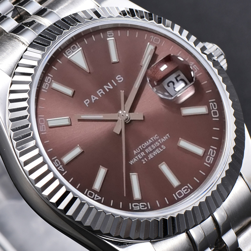 ファッションパーニス 39.5mm ブラウンダイヤル 自動巻 - Rolex Watch Datejust のレビューと価格