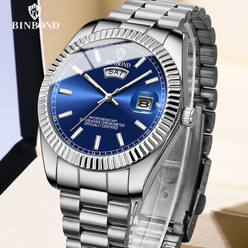 BINBOND B7012 メンズファッションビジネススポー - Luxury Watch Omega のレビューと価格