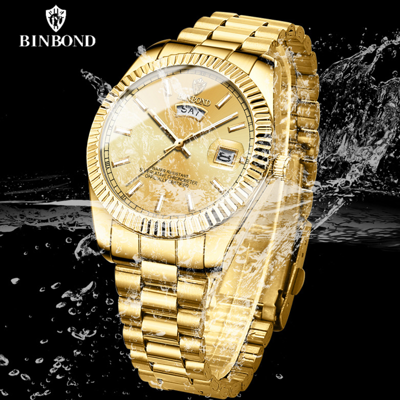 BINBOND B7012 メンズファッションビジネススポー - Luxury Watch Omega のレビューと価格