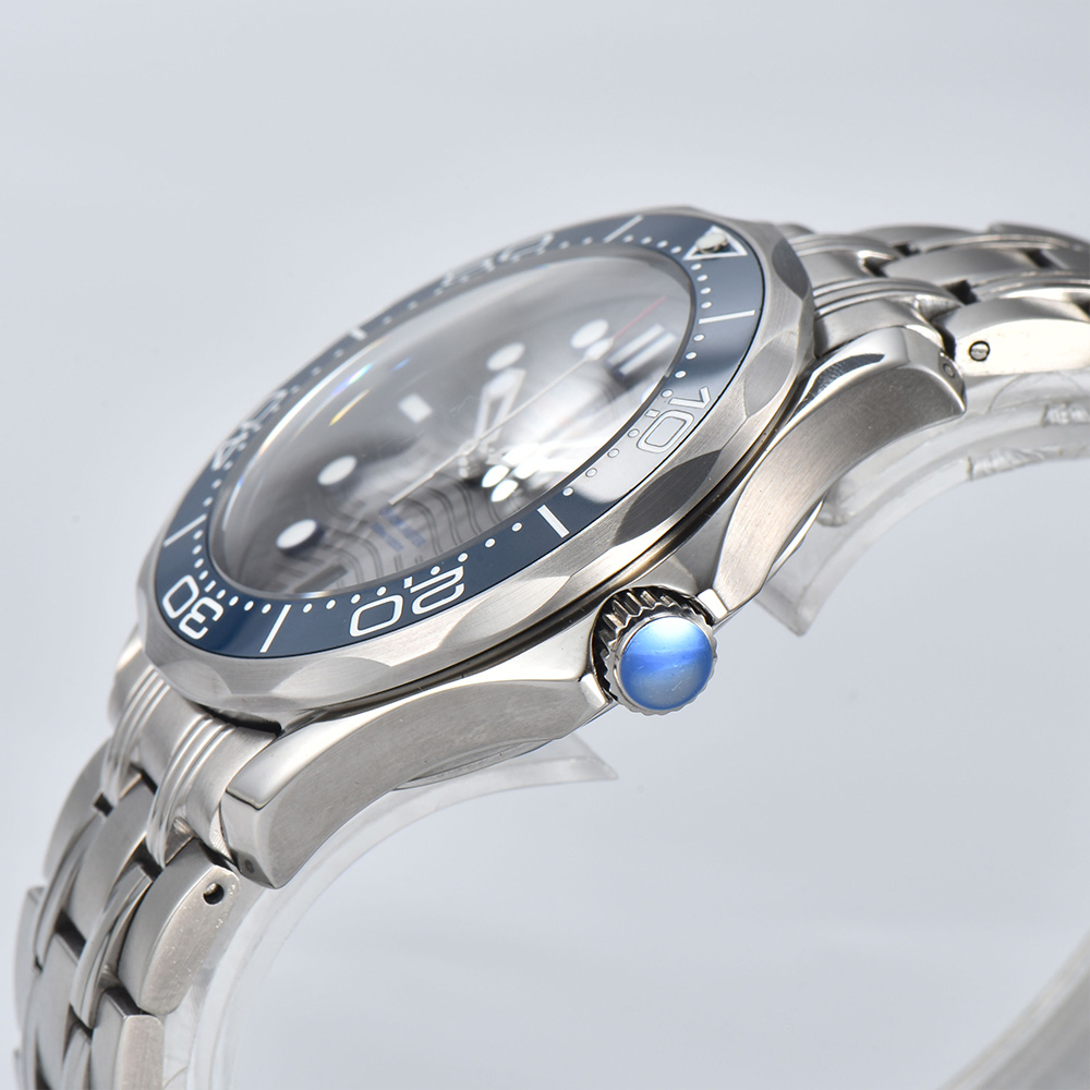 男性用自動機械式時計,カスタムロゴ付き,海のマスター時計,n - Luxury Watch Omega のレビューと価格