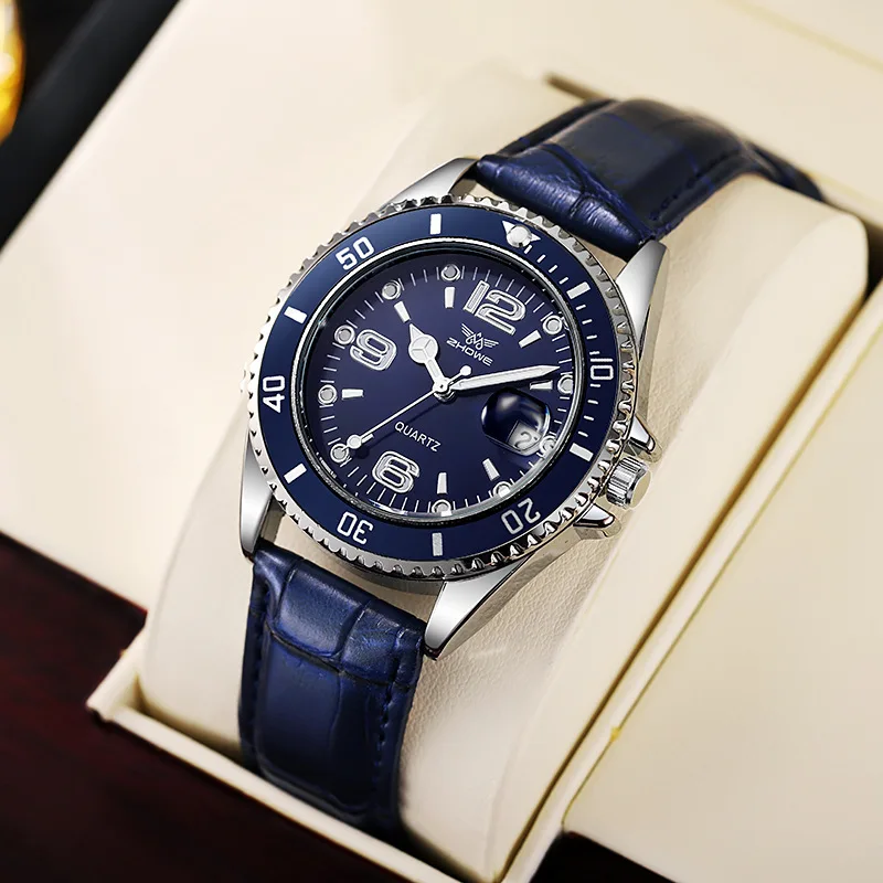 ファッションレザーストラップメンズビジネスウォッチカジュアル - Luxury Watch Omega のレビューと価格