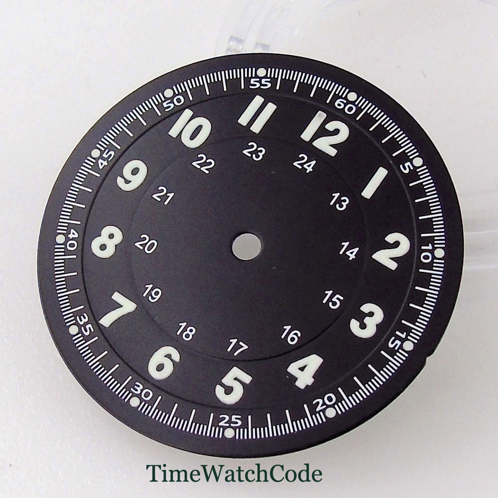 クラシック 29 ミリメートルパイロットスタイル時計文字盤  - Automatic Pilot Watch のレビューと価格