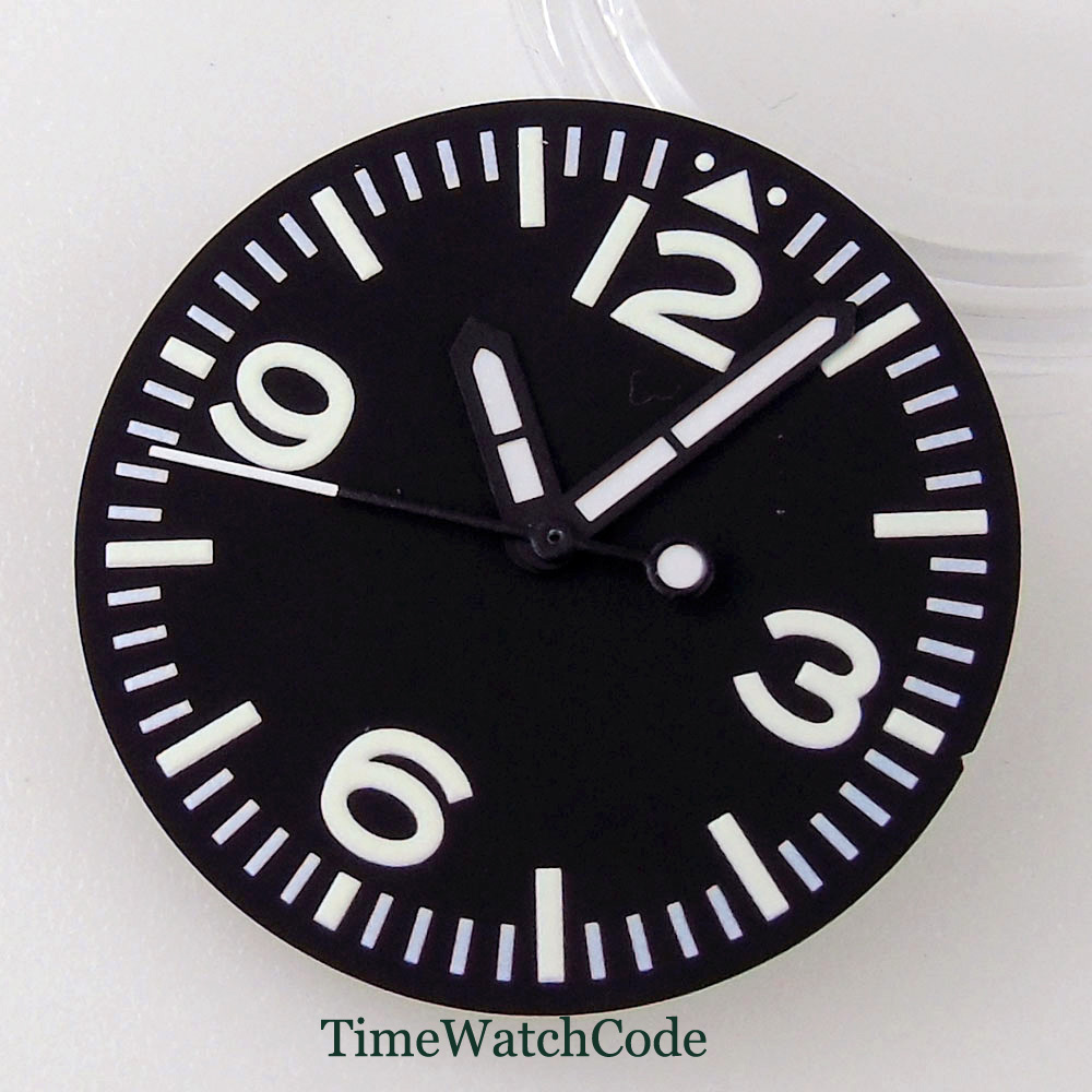 クラシック 29 ミリメートルパイロットスタイル時計文字盤  - Automatic Pilot Watch のレビューと価格