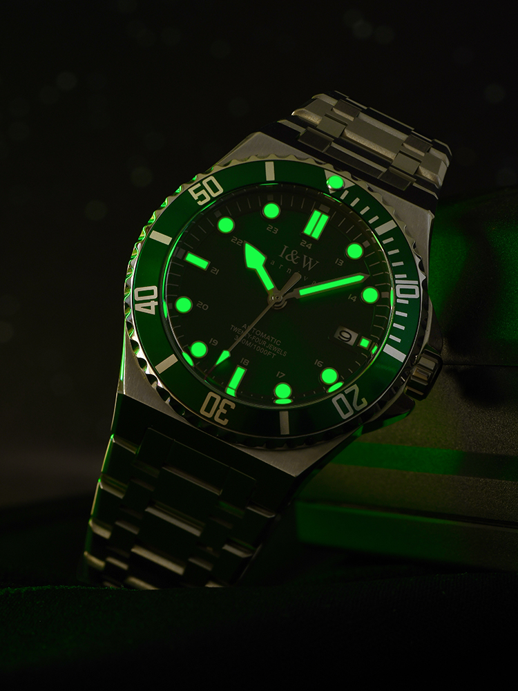 IW 高級ブランド自動機械式スポーツダイビングウォッチレッド - Luxury Watch Omega のレビューと価格