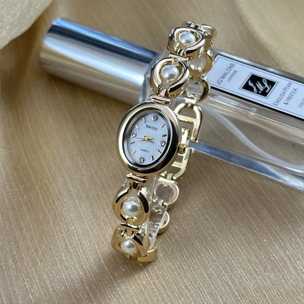 ファッション女性用腕時計 ヴィンテージパール象嵌ストラップブ - Luxury Watch For Girls のレビューと価格