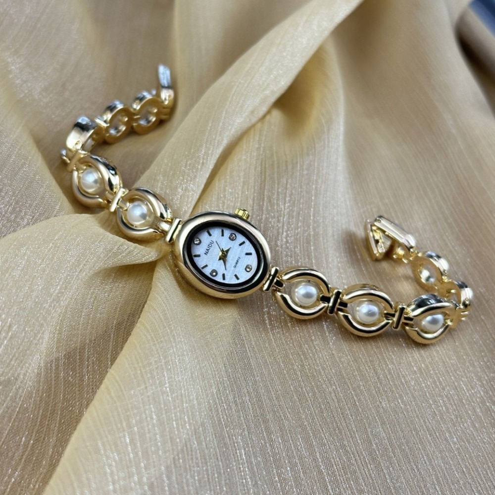 ファッション女性用腕時計 ヴィンテージパール象嵌ストラップブ - Luxury Watch For Girls のレビューと価格