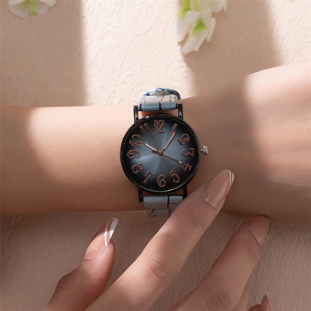 女性のためのヴィンテージクォーツ時計,カジュアルな市松模様の - Luxury Watch For Girls のレビューと価格