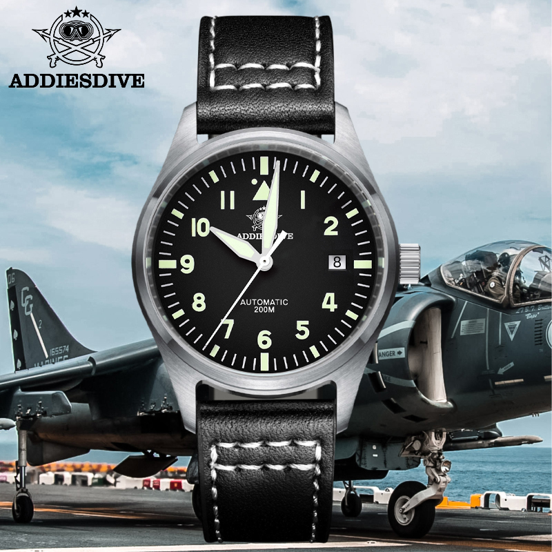ADDIESDIVE メンズ自動機械式ダイビングウォッチ 2 - Automatic Pilot Watch のレビューと価格