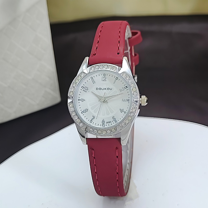 ファッション女性腕時計デイジーダイヤルクォーツ時計高級ダイヤ - Luxury Watch Arabic のレビューと価格