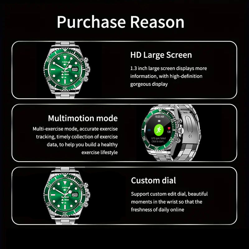 Aiweile AW12 新スタイルの高級スマートウォッチダ - Luxury Watch Korea のレビューと価格