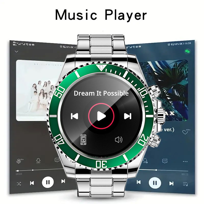 Aiweile AW12 新スタイルの高級スマートウォッチダ - Luxury Watch Korea のレビューと価格