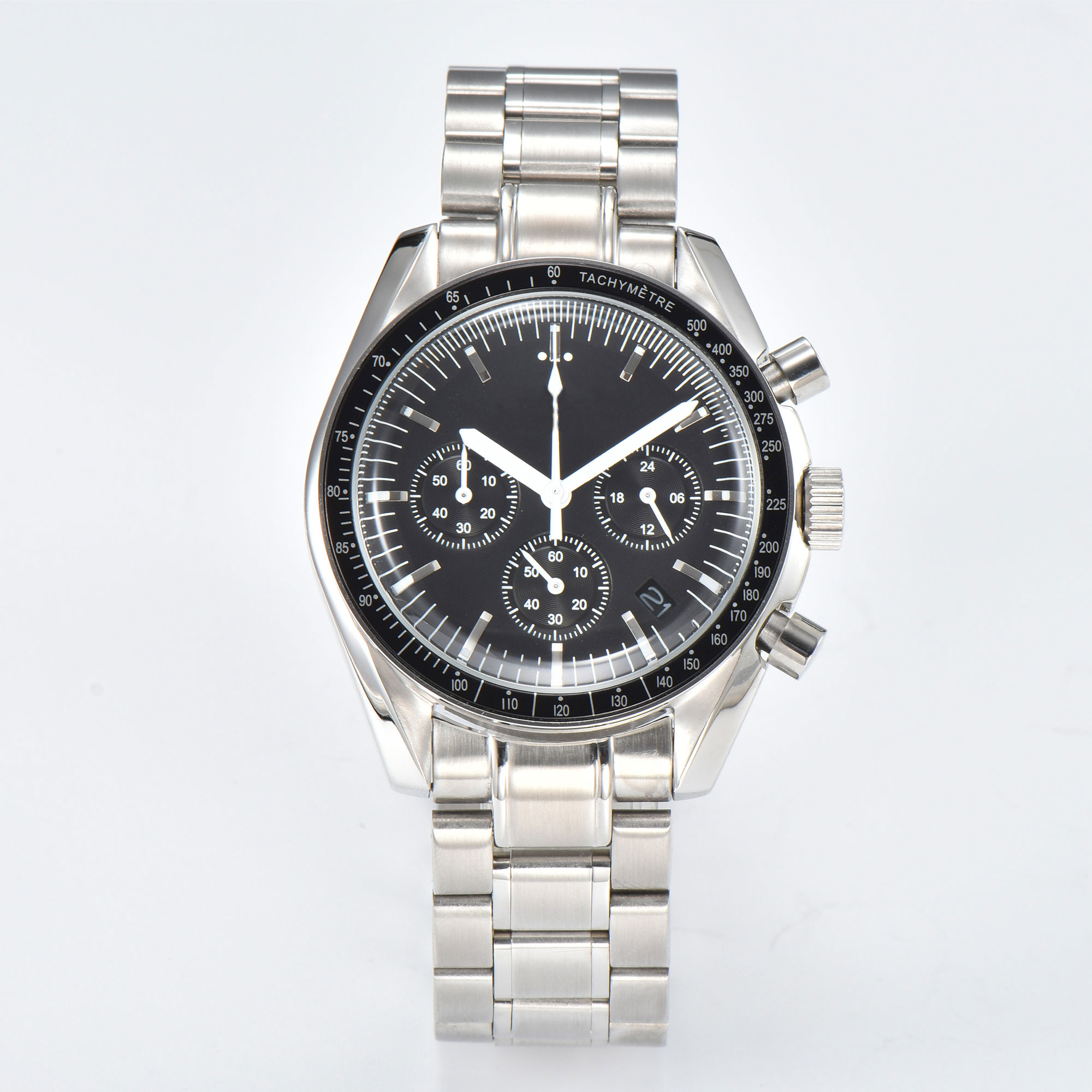 40mm vk63 日本オリジナルクォーツムーブメントスピー - Luxury Watch Omega のレビューと価格
