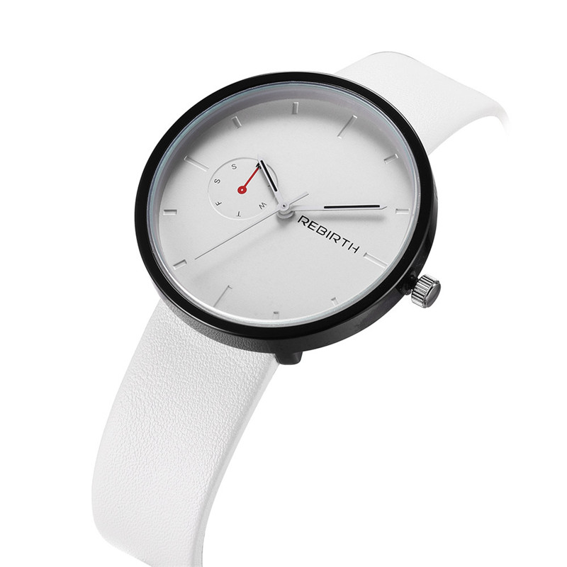 男性と女性のための再生時計,クォーツレザーストラップ付きの高 - Luxury Watch Mockup のレビューと価格