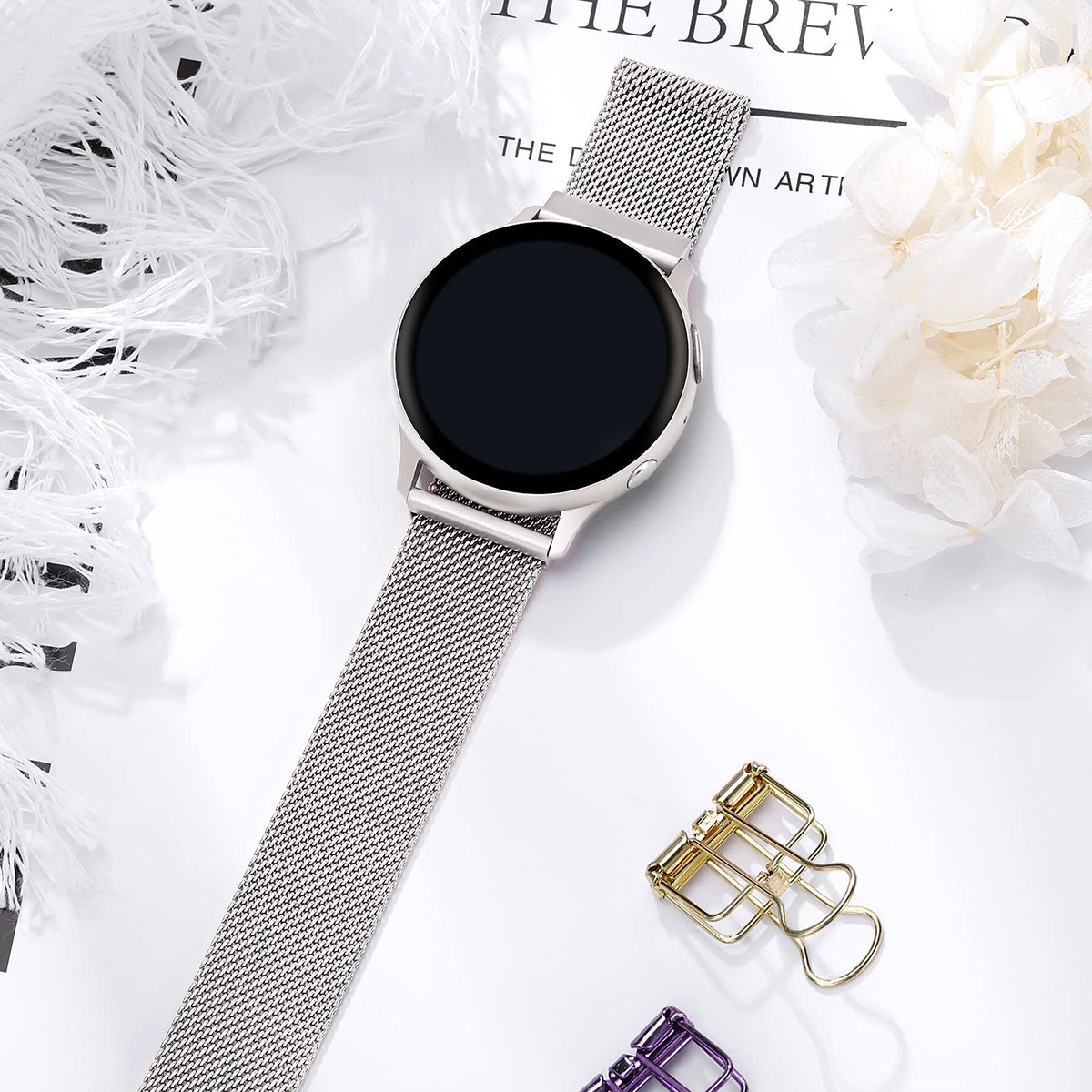 女性のためのファッショナブルな時計バンド,豪華なリストバンド - Luxury Watch Galaxy のレビューと価格