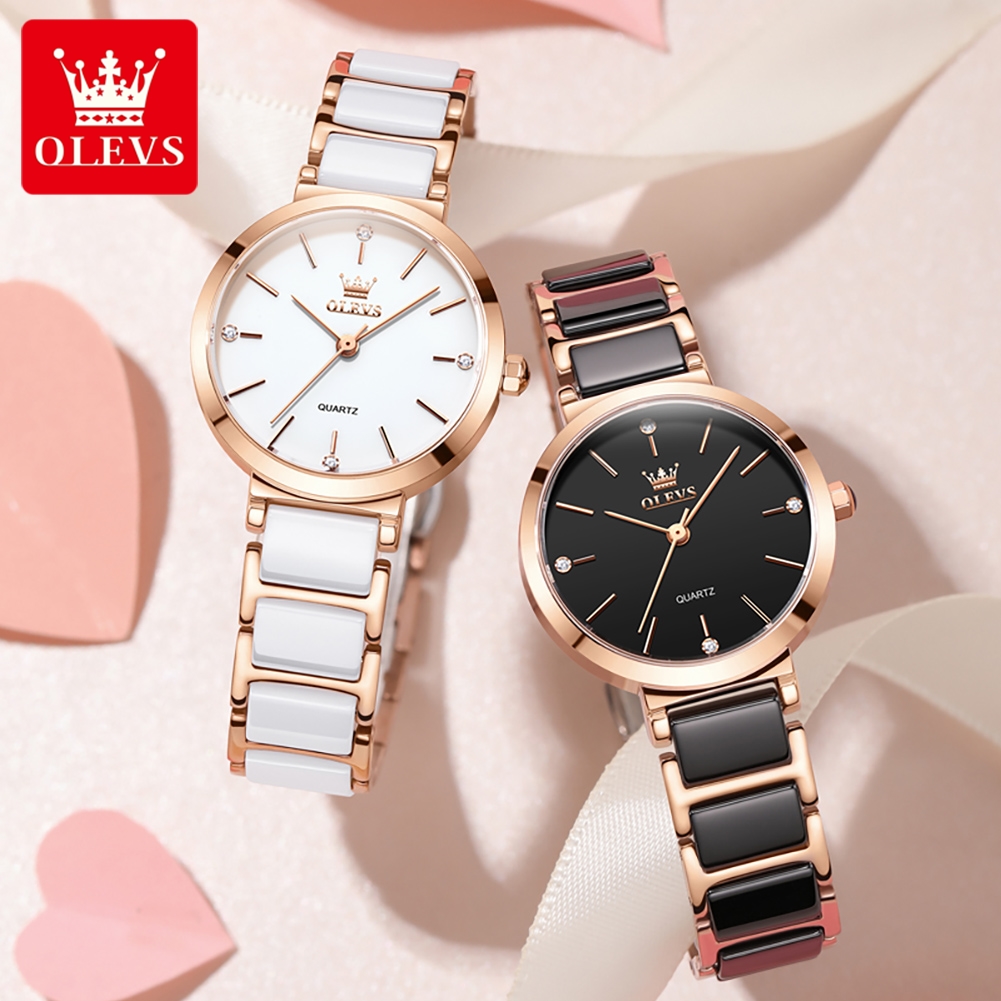 OLEVSレディース腕時計5877高級エレガントクォーツ腕時 - Luxury Watch Gift Box のレビューと価格