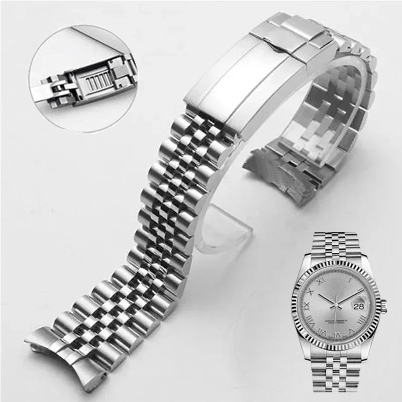 メンズジュビリー時計バンド,高級ブレスレット,モッドパーツ, - Luxury Watch Class のレビューと価格