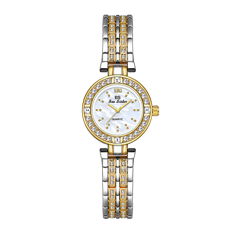 女性のためのラインストーン付きの高級時計,緑の宝石,クォーツ - Luxury Watch Korea のレビューと価格