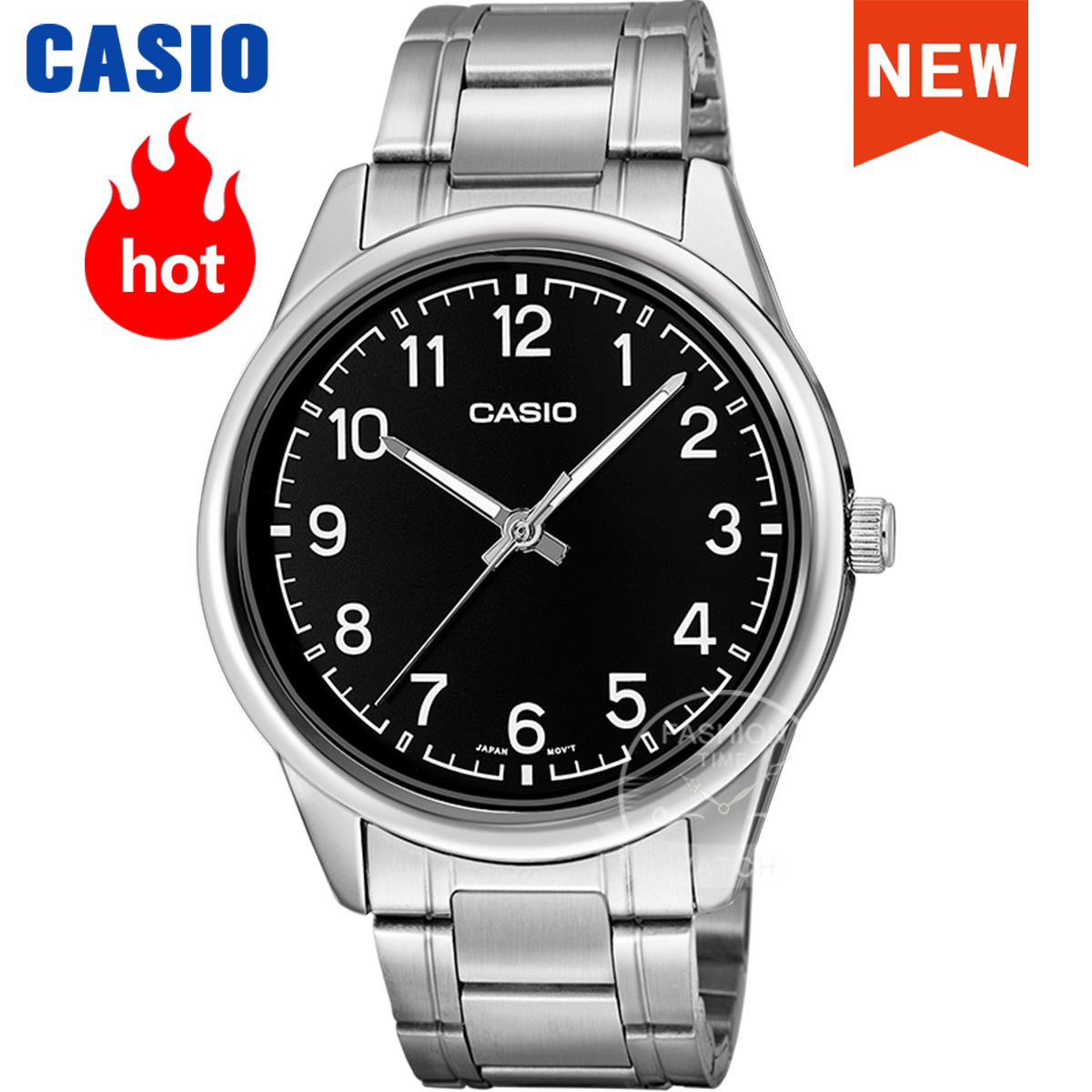 カシオ メンズデジタルクォーツ腕時計 MTP-V005D-1 - Luxury Watch Casio のレビューと価格