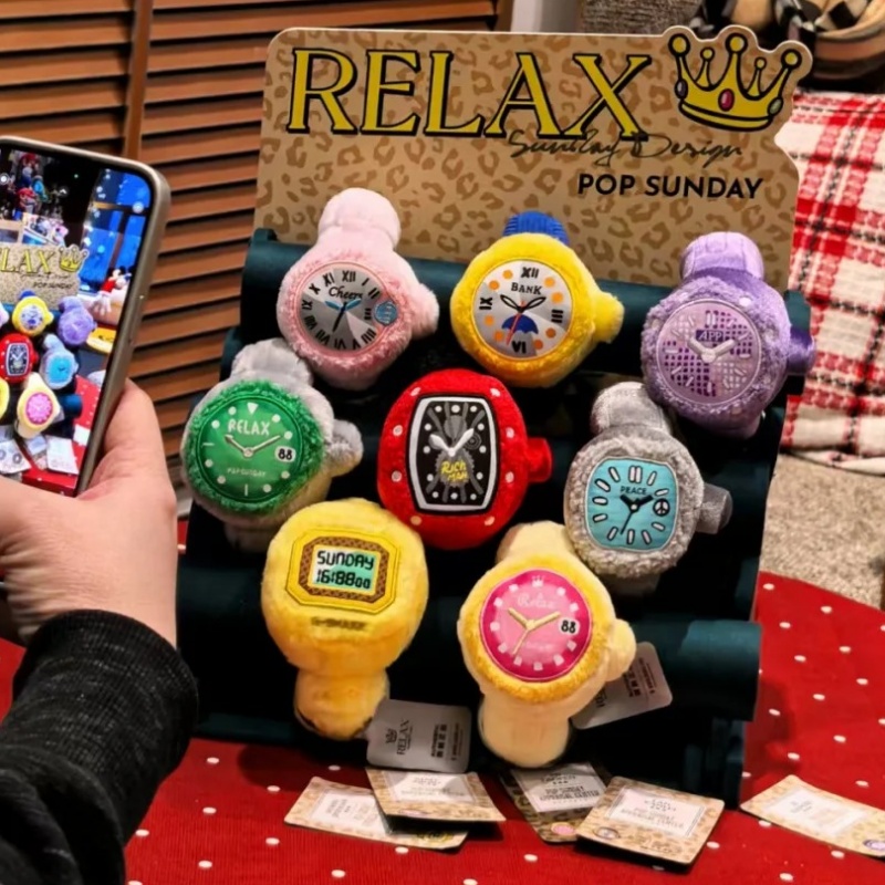 【在庫あり】本物のポップサンデーリラックスプラッシュウォッチ - Luxury Watch Gift Box のレビューと価格