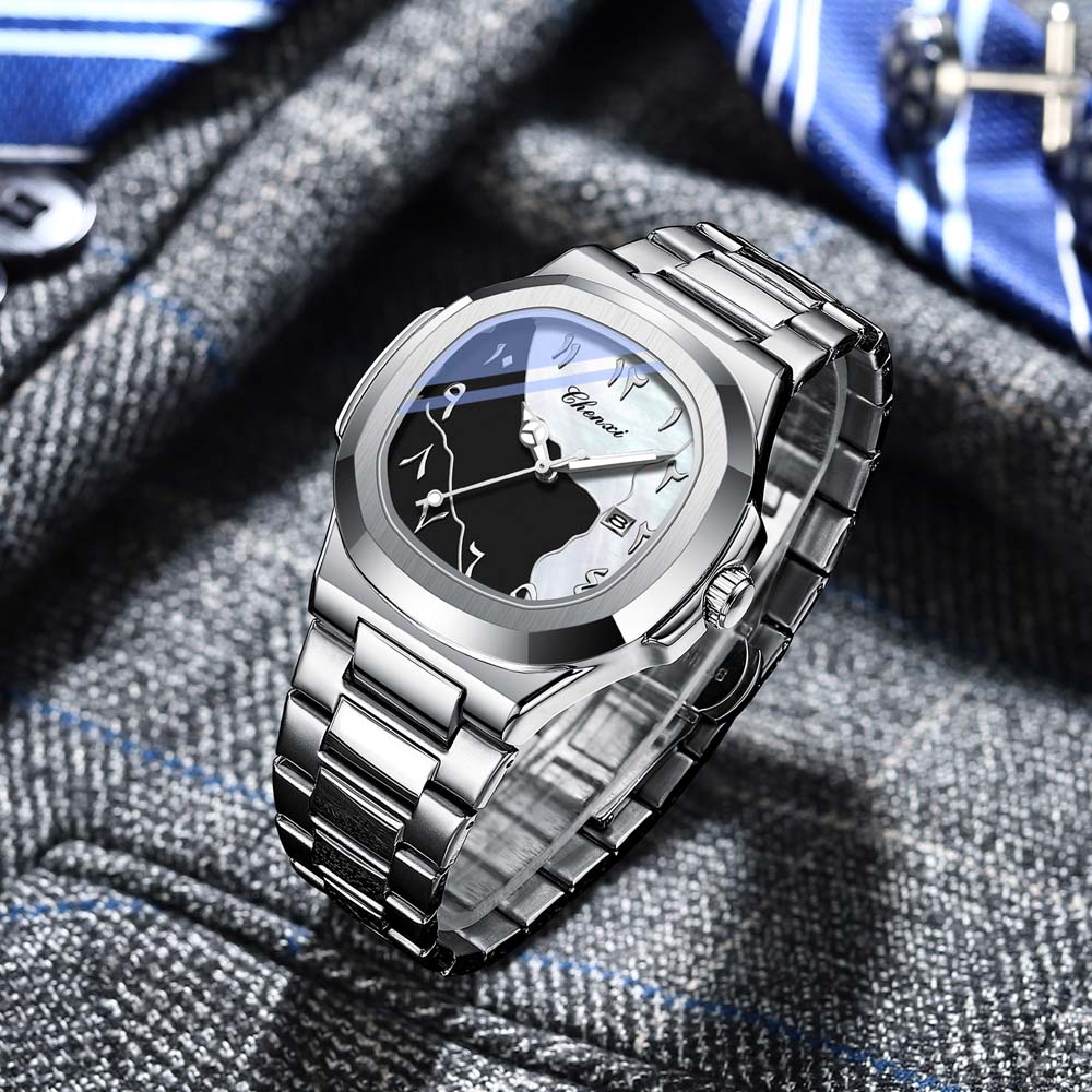 CHENXI メンズ腕時計、東洋アラビア数字、高級ビジネス防 - Luxury Watch Arabic のレビューと価格