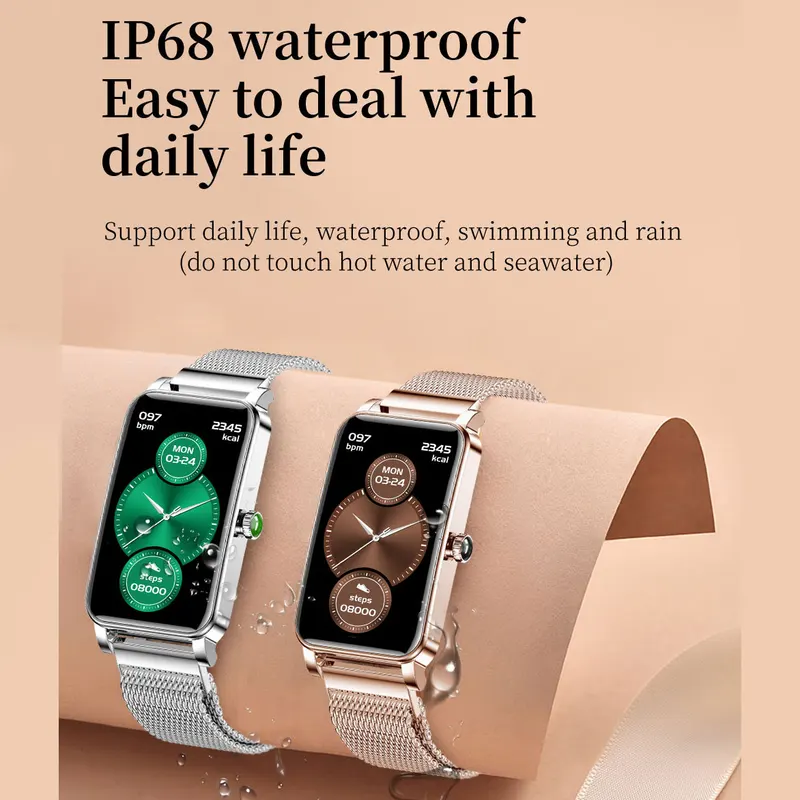 女性用高級スマートウォッチ 電話接続 インタラクティブ音楽  - Luxury Watch Korea のレビューと価格