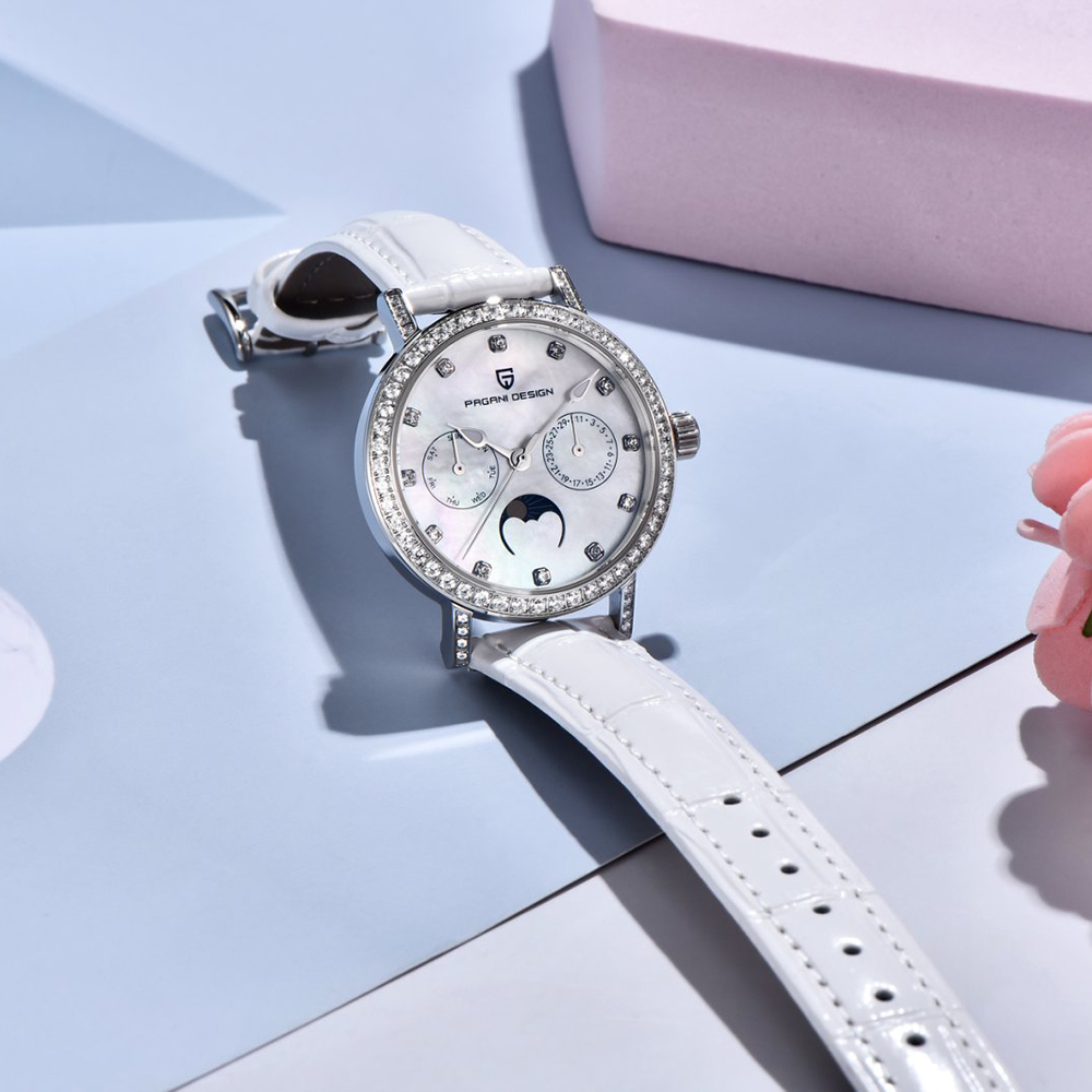 パガーニデザイン女性クォーツ時計モップダイヤルダイヤモンドベ - Luxury Watch & Jewellery Recensioni のレビューと価格