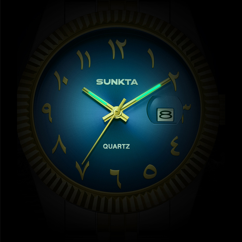 SUNKTA トップブランドの高級レディースクォーツ腕時計シ - Luxury Watch Arabic のレビューと価格