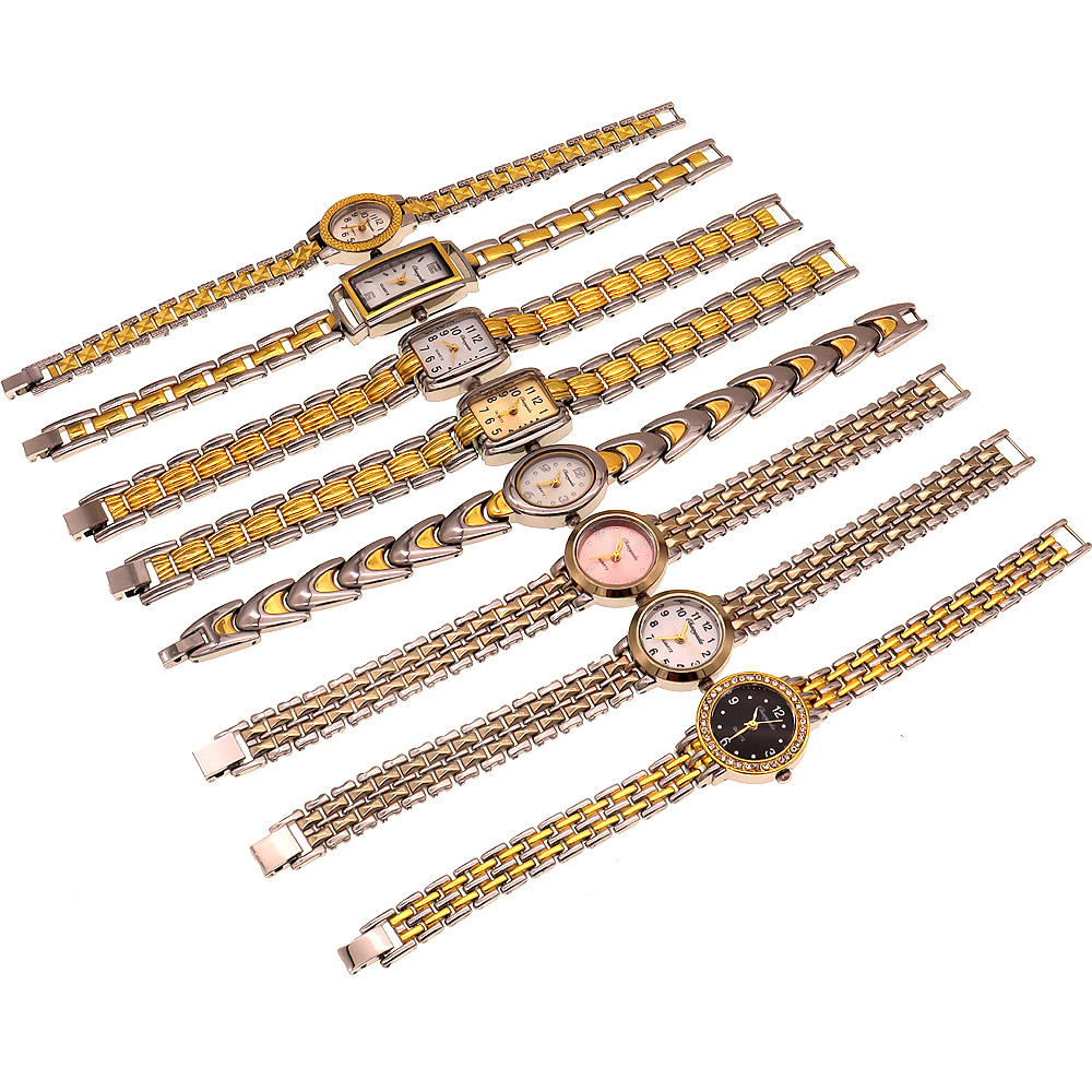 10個/ロット、混合バルクエレガントレディース腕時計、高級腕 - Luxury Watch For Girls のレビューと価格