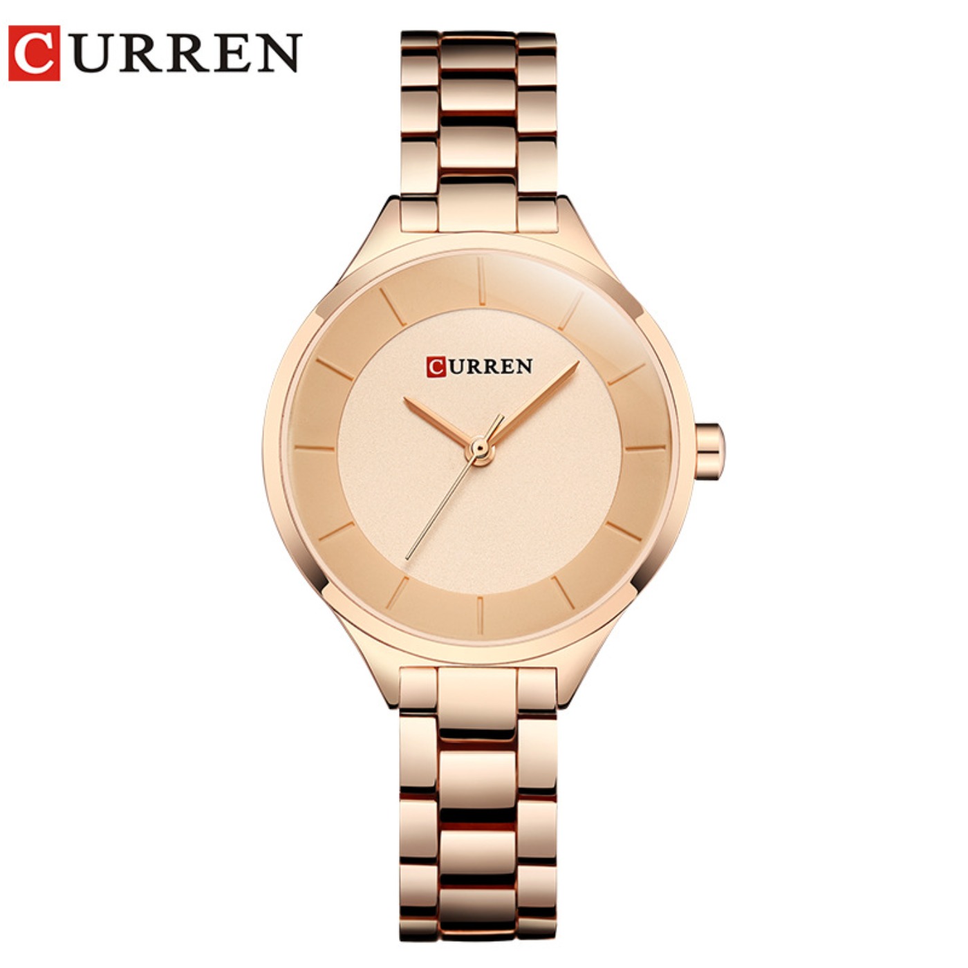 カレン新しいシンプルな女性ブレスレット腕時計ライト贅沢なガー - Luxury Watch For Girls のレビューと価格