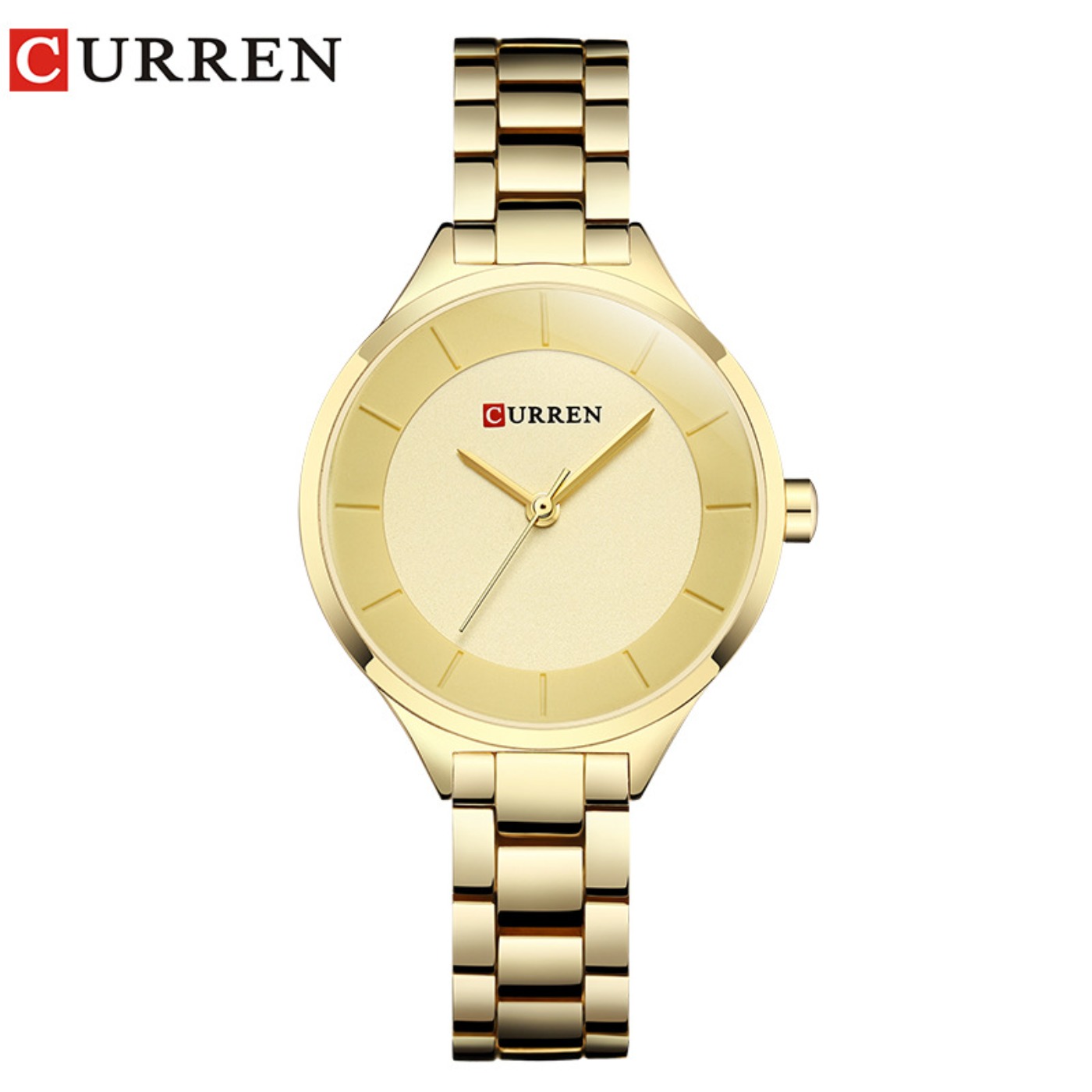カレン新しいシンプルな女性ブレスレット腕時計ライト贅沢なガー - Luxury Watch For Girls のレビューと価格