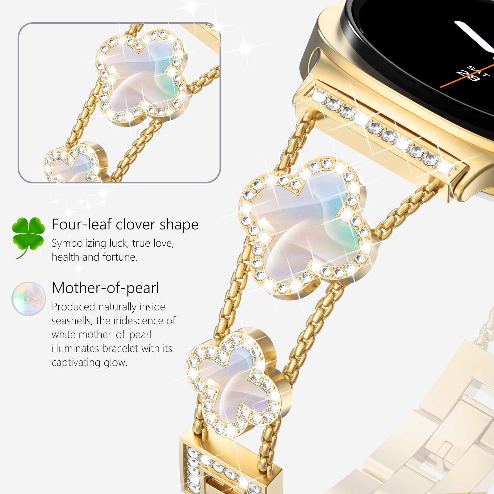 ダイヤモンドストラップ サムスン ギャラクシー ウォッチ 8 - Luxury Watch Galaxy のレビューと価格