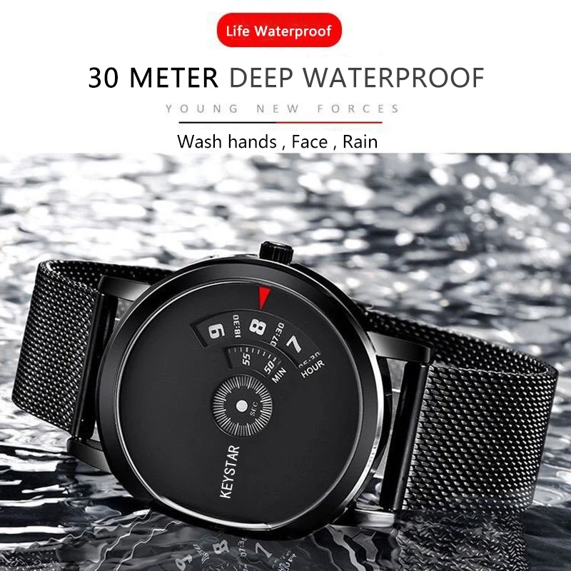 男性用高級ステンレススチールウォッチ,韓国版,防水,クォーツ - Luxury Watch Korea のレビューと価格