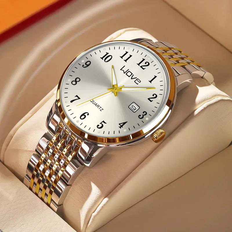 メンズ腕時計ライト高級シンプルデジタル韓国版トレンディスチー - Luxury Watch Korea のレビューと価格