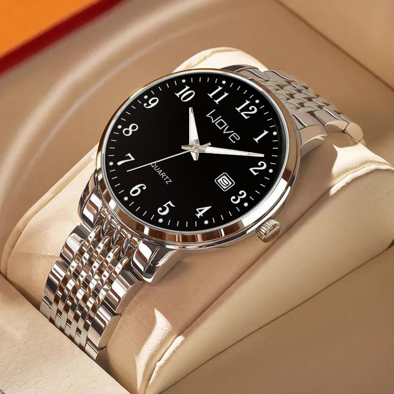 メンズ腕時計ライト高級シンプルデジタル韓国版トレンディスチー - Luxury Watch Korea のレビューと価格