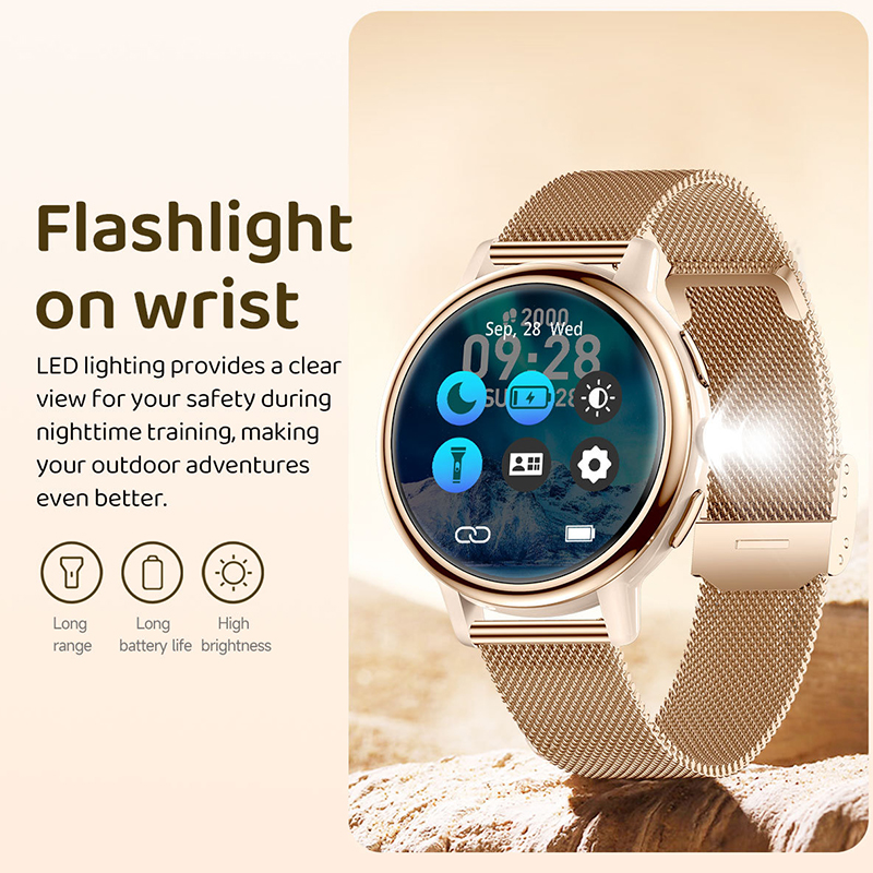 AK88 高級レディーススマートウォッチ 女性用腕時計 フラ - Luxury Watch Arabic のレビューと価格