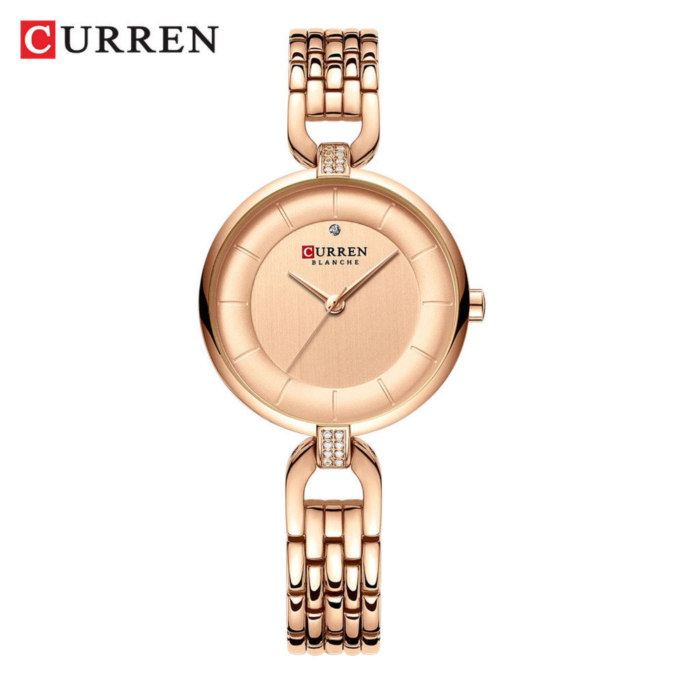 女性腕時計 CURREN 高級ブランドファッションカジュアル - Luxury Watch For Girls のレビューと価格