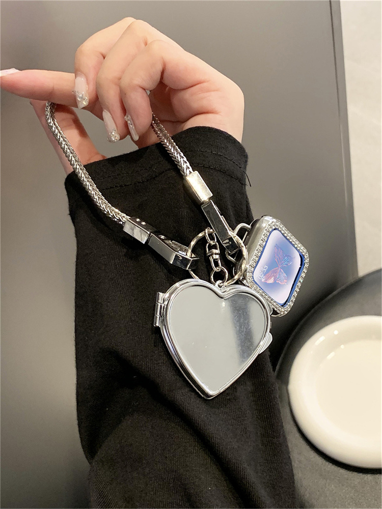 ラブミラーペンダントストラップとアップルウォッチ用ラインスト - Luxury Watch Korea のレビューと価格