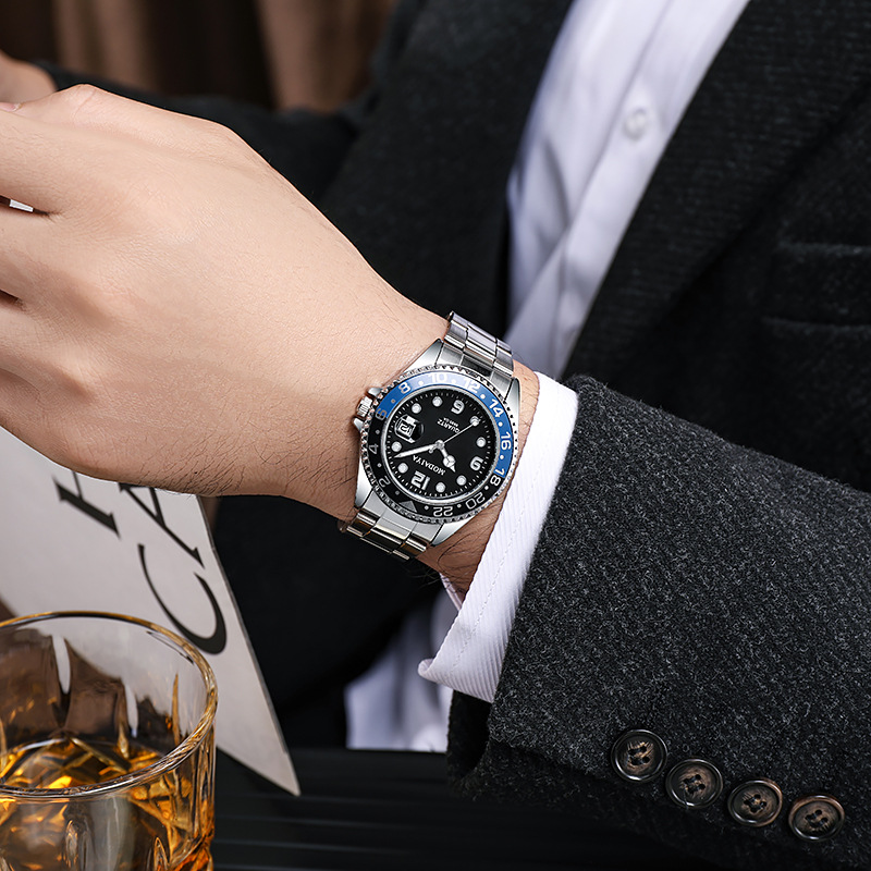 ファッションメンズビジネス腕時計カジュアルシリコンバンドカレ - Luxury Watch Omega のレビューと価格