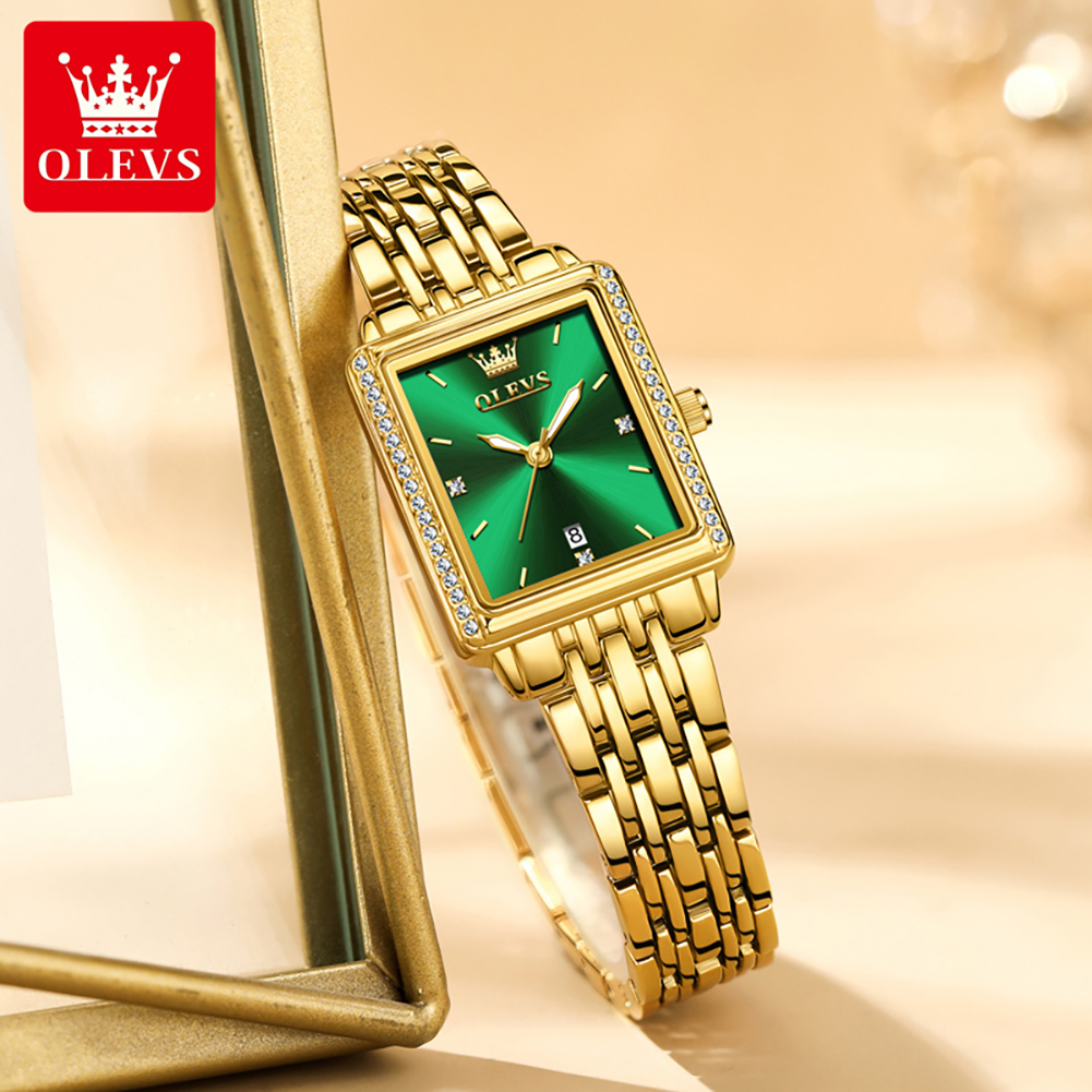 OLEVS 9995 日付時計女性用高級防水夜光時計エレガン - Luxury Watch For Girls のレビューと価格