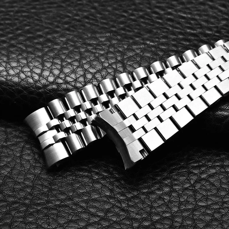 男性用ステンレスブレスレット,頑丈な時計バンド,ラグジュアリ - Luxury Watch Class のレビューと価格