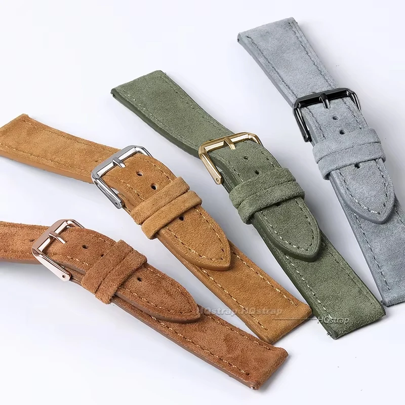 スエード本革時計バンドセイコーヴィンテージ手作りステッチブレ - Luxury Watch Class のレビューと価格