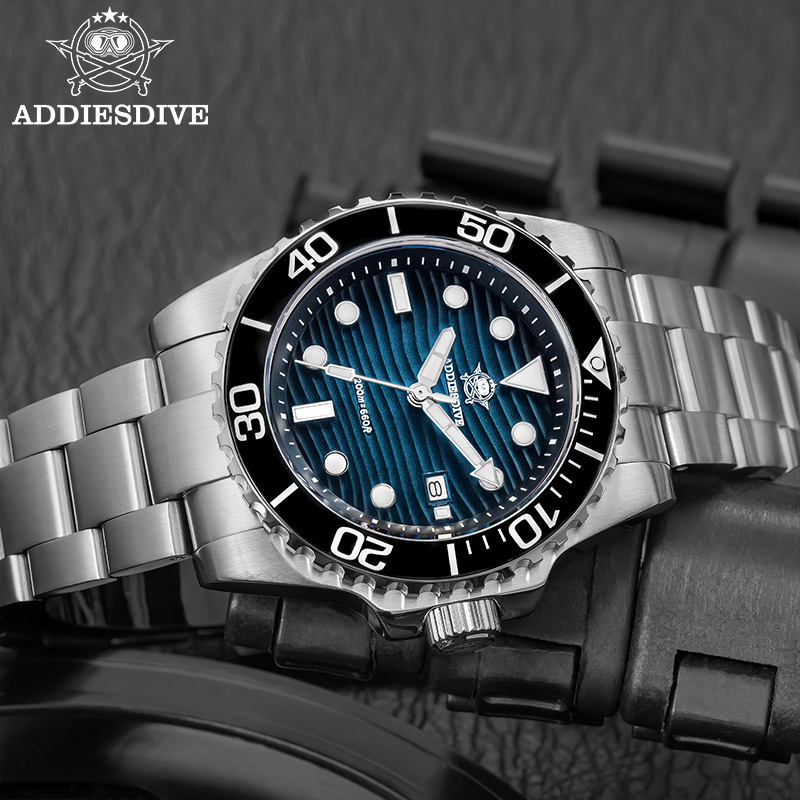 ADDIESDIVE メンズ 2115 クォーツ時計 サンド - Luxury Watch Gift Box のレビューと価格