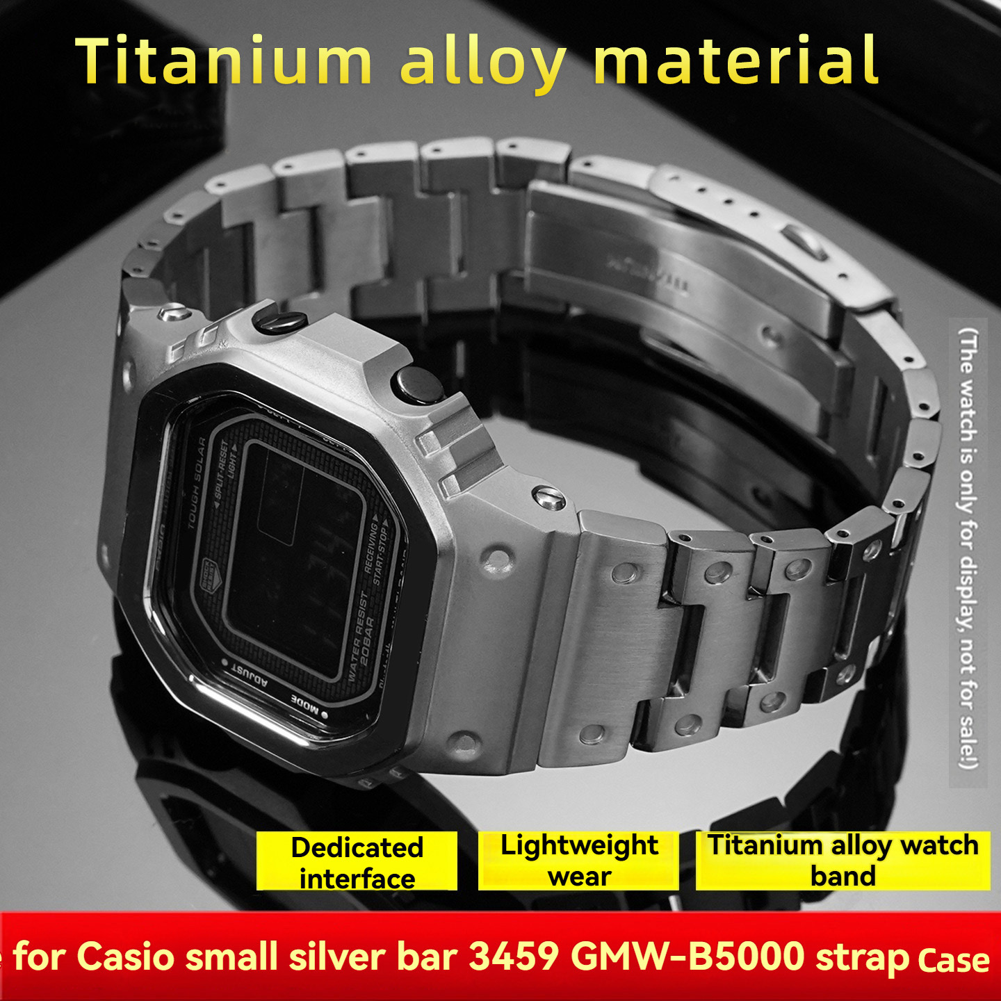 GMW-B5000 チタン合金改造キット ストラップ+ケース - Luxury Watch Casio のレビューと価格